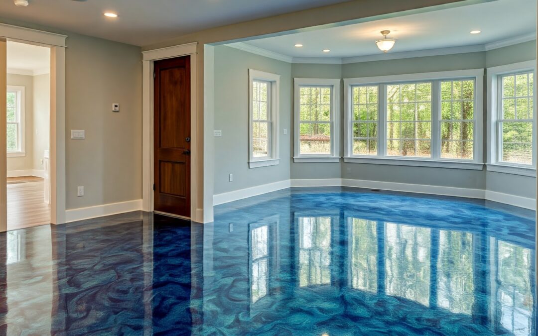 Metallic Epoxy Flooring in Grand Rapids